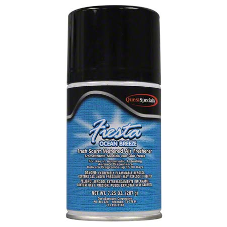 Quest Specialty  Fiesta Ocean Breeze Air Freshener - Fresh Scent - 6.5 Oz Net Wt. - Aerosol