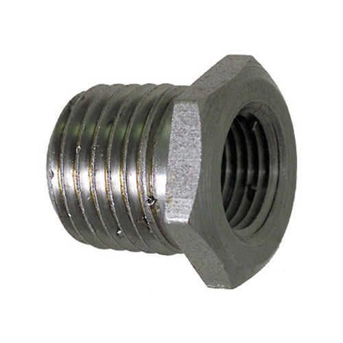 1 Inch x 3/4 Inch Sch 40 Threaded Galvanized Malleable Iron Hex Bushing