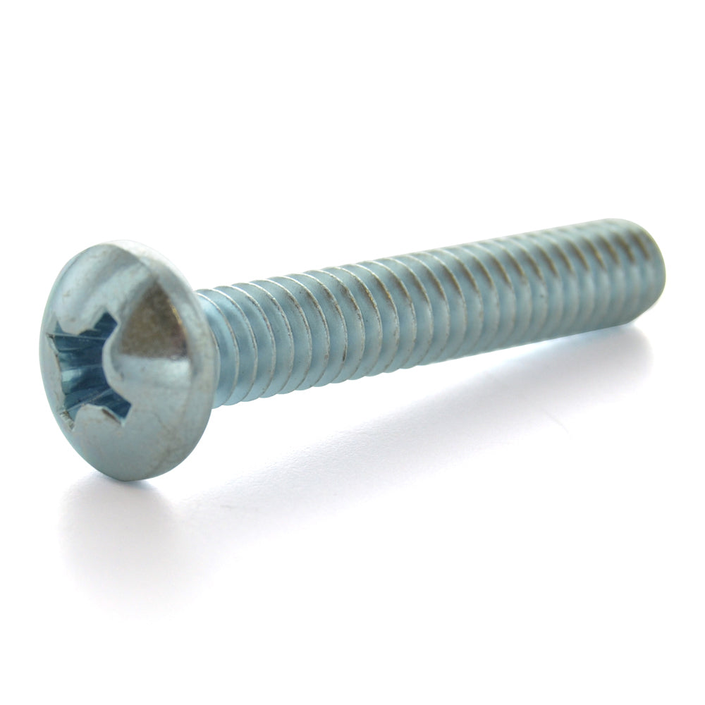 1/4-20 x 1-1/2 Inch Coarse Zinc Plated Steel #3 Phillips Drive Flat Countersunk Head Machine Screw