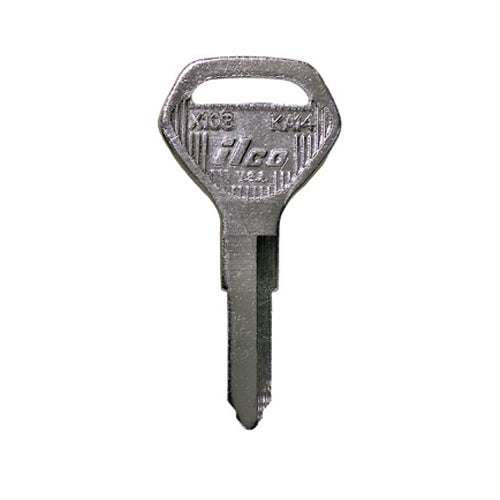 Metal Universal Key Blank - Kawasaki 1984-1992 Various Models.
