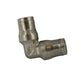 M4 Nickel Plated Brass Push-In Tube Union Elbow