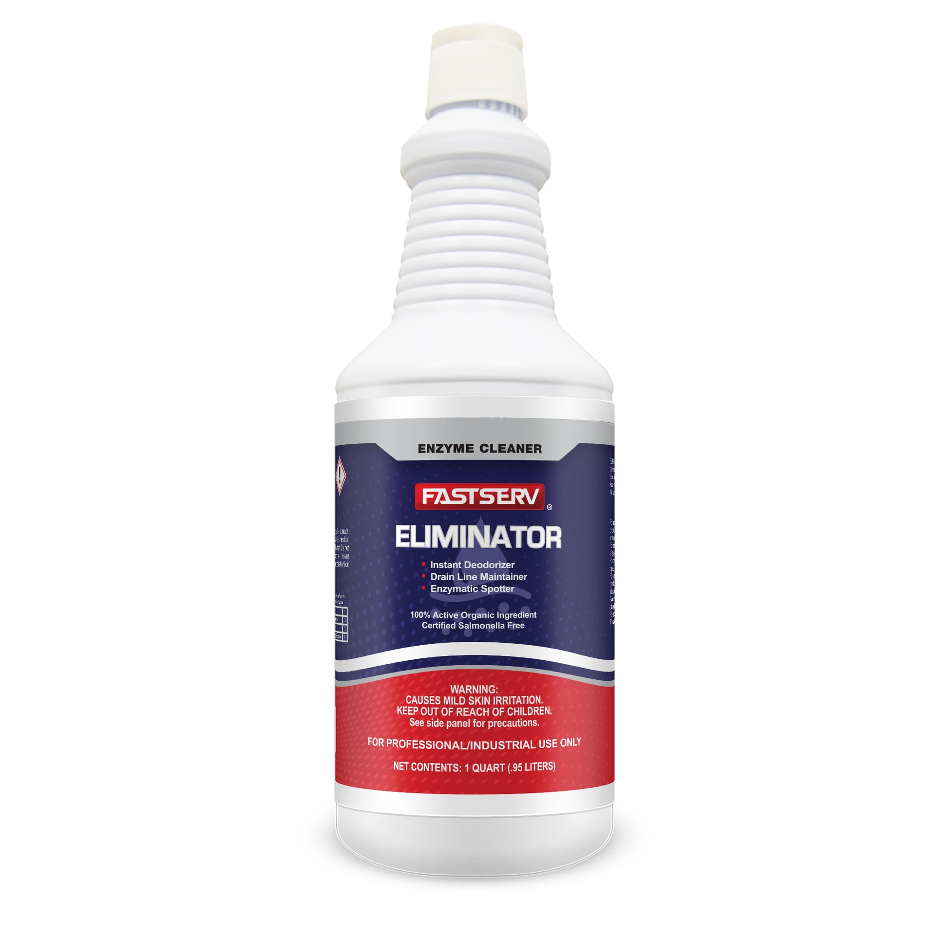 FastServ Eliminator Instant Deodorizer and Drain Line Maintainer - 1 Quart