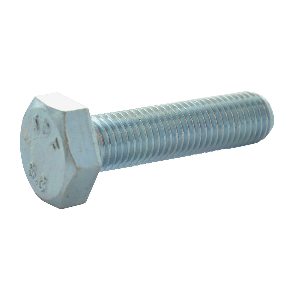 M12 x 1.5 x 50 mm Fine Class 8.8 Zinc Plated Steel Hex Head Cap Screw