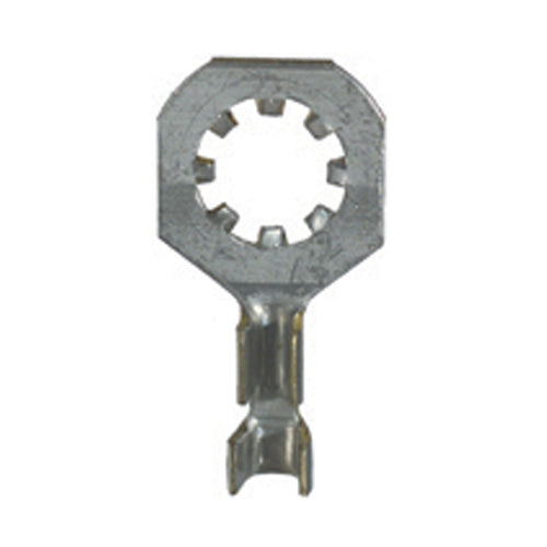 16-14 Awg 0.28 mm Id x 0.62 mm Od Tin Plated Cuzn30 Ring Series Unsealed Crimp Ring Terminal