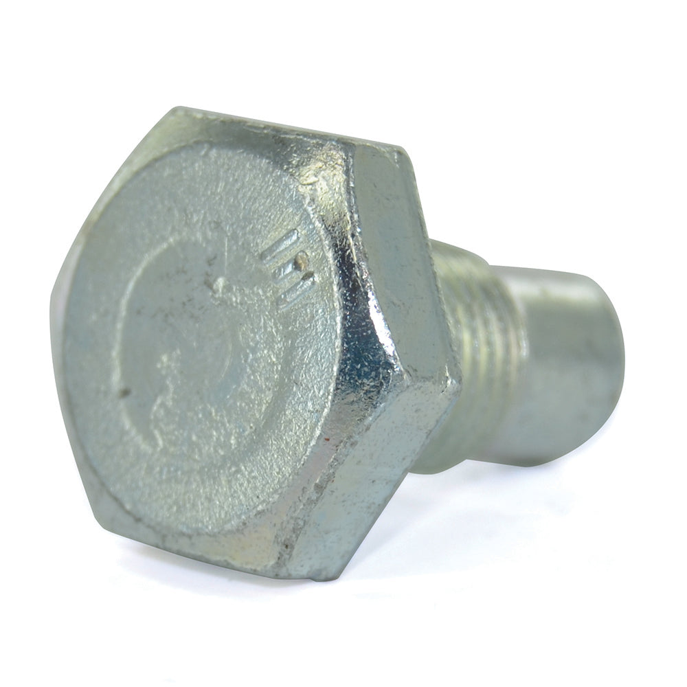 1/2-20 x 7/8 Inch Yellow Bright Zinc Plated Steel Oil Drain Plug With Washer