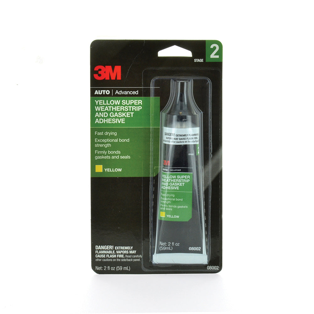 3M 2 Fl oz Super Weatherstrip Adhesive Yellow