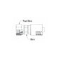 3/4 x 1 Inch Female JIC 37 Degree Straight Fitting
