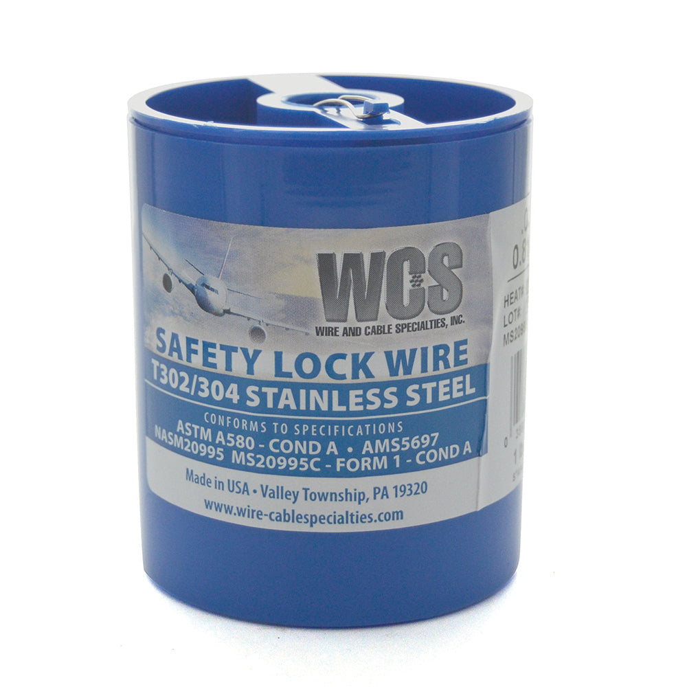 0.25 Inch x 362 ft Stainless Steel Safety/Lock Wire