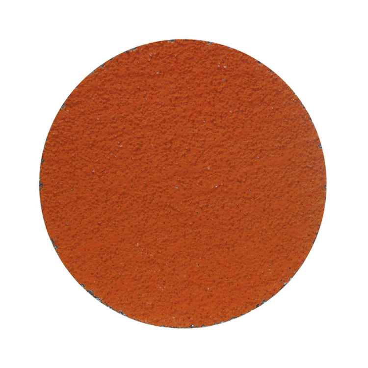 3M 3 Inch Heavy-Duty 777F / 785C Coated Roloc Disc 36 Grit Cubitron Abrasive Grain Orange