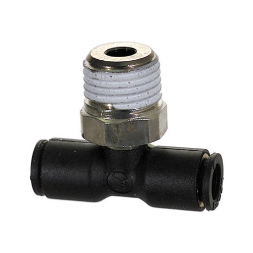 1/4 Inch x M4 Male Bspt x Compression Glass Filled Nylon Tube Male Branch Tee