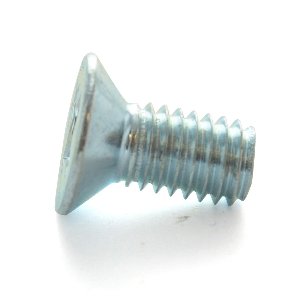 M4 x 0.7 x 16 mm Coarse Class 4.8 Zinc Plated Steel Phillips Drive Flat Countersunk Head Machine Screw