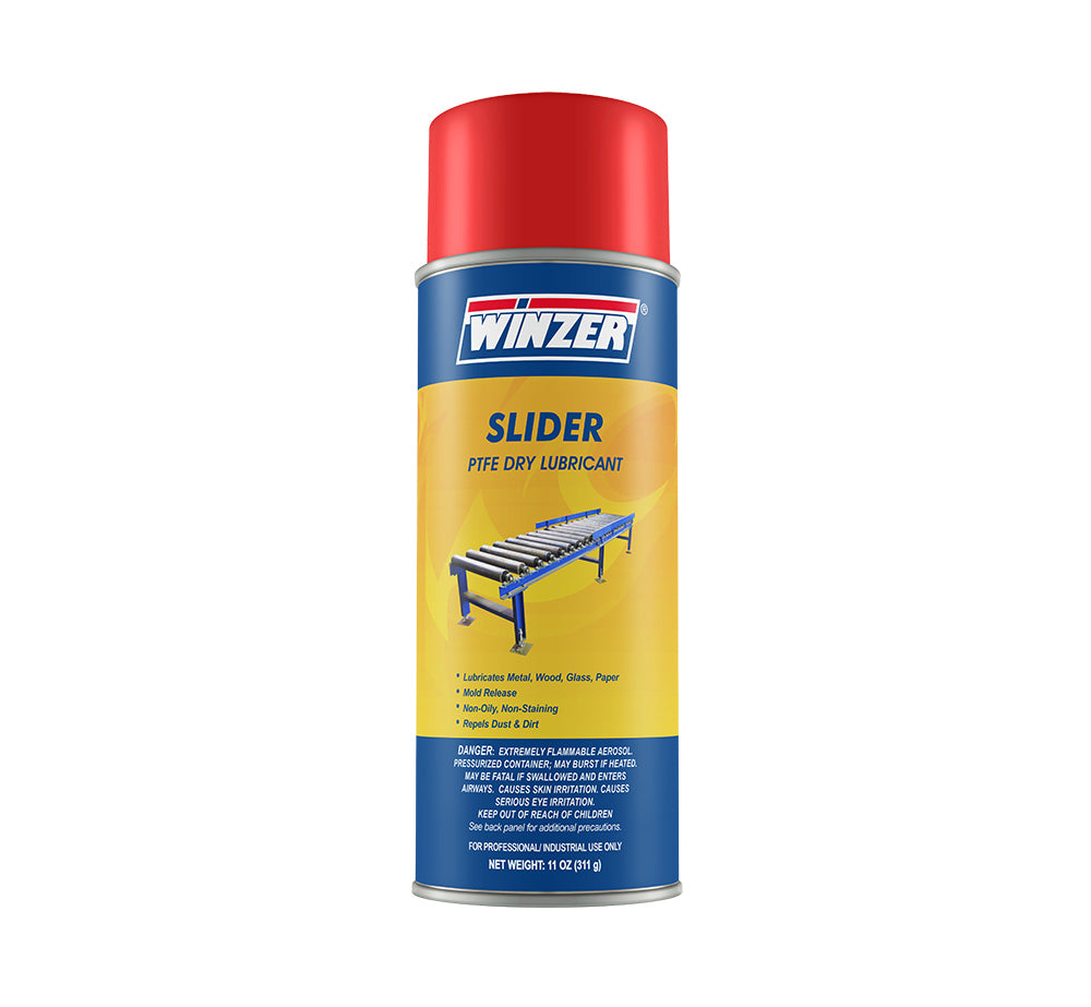 Winzer Slider PTFE Dry Lubricant - 11 Oz Net Wt. - Aerosol