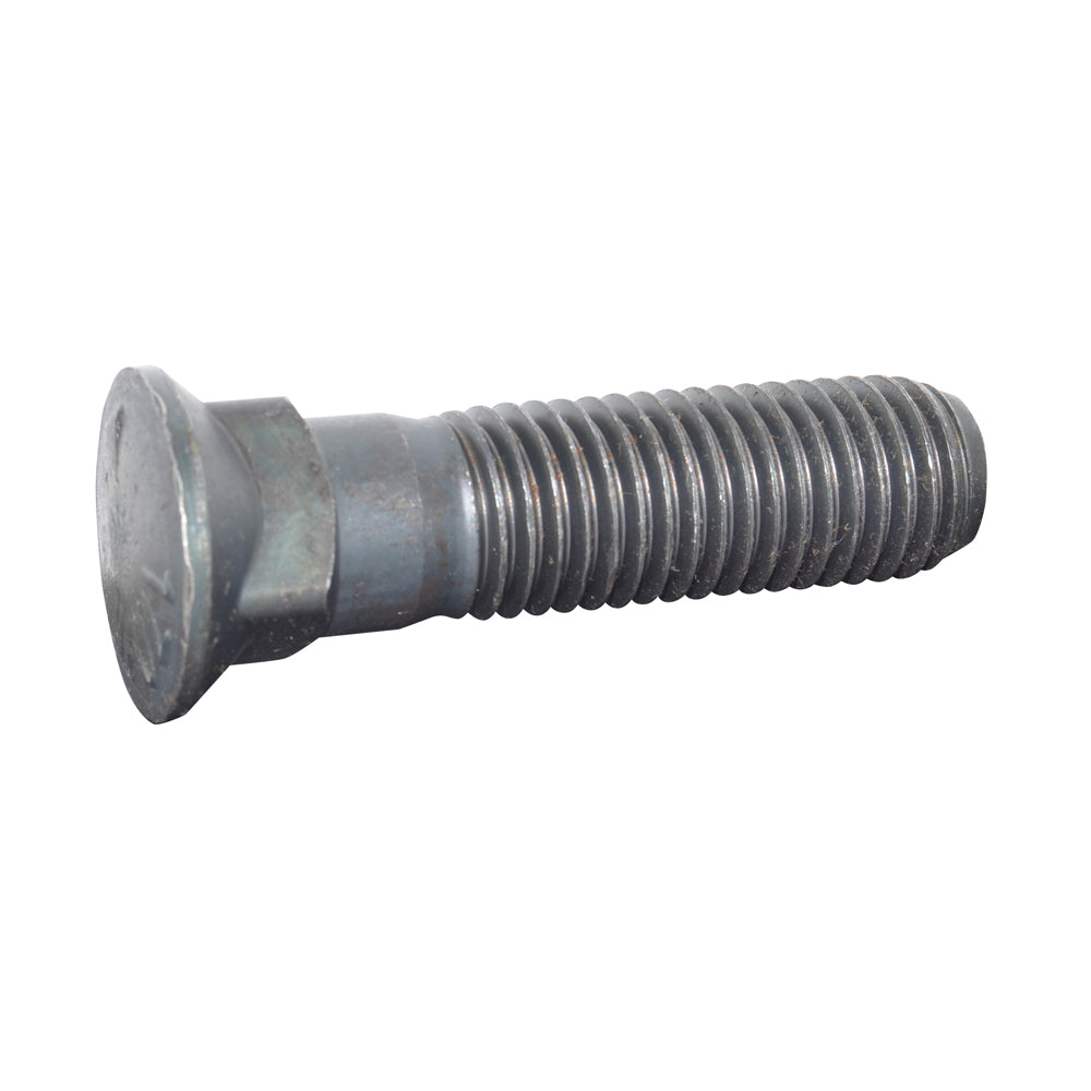 3/4-10 x 3 Inch Coarse Plain Grade 8 Dome Head Plow Bolt
