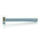 1/2"-13 x 1-1/2" Hex Head Tap Bolt Fully Threaded Grade 5 Zinc Plated Coarse