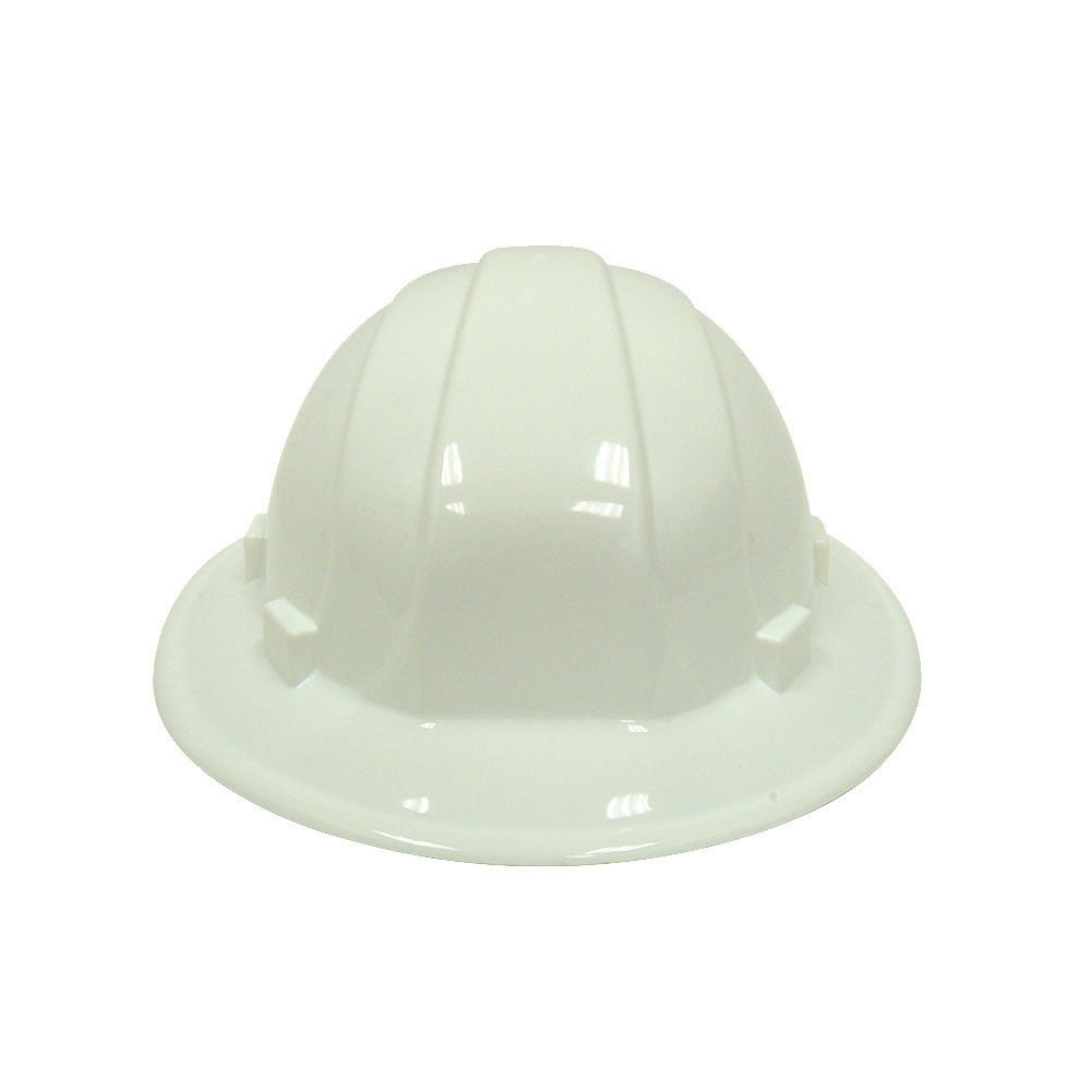 OMEGA II Full Brim Safety Helmet White