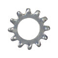 1/2 Inch Zinc Steel External Tooth Lock Washer