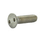 1/4-20 x 1/2 Inch Stainless Steel Spanner Flat Head Tamper Resistant Machine Screw