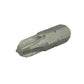 Phillips® Drive 1/4 Inch Hex Shank #3 Tip 1 Inch Length Gunmetal Gray Steel Insert Bit
