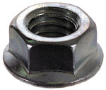 1/2-13 Zinc Plated Grade 2 Serrated Spin Lock Flange Nut