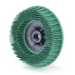 4-1/2 Inch x 5/8-11 Scotch-Brite™ Bristle Disc Grade 50 Ceramic Abrasive Grain Green