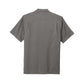Men's X-Large Gray Button Up Camp Shirt with Winzer Embroidered Logo