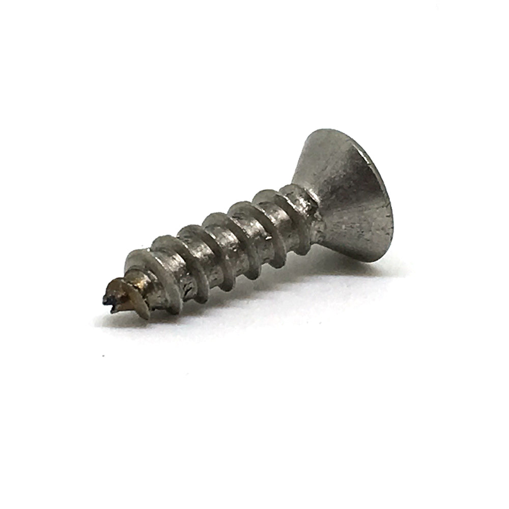 #10 x 1-1/4 Inch Stainless Steel Spanner Flat Head Tamper Resistant Sheet Metal Screw