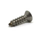 #10 x 1-1/4 Inch Stainless Steel Spanner Flat Head Tamper Resistant Sheet Metal Screw