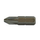 Phillips® Drive 1/4 Inch Hex Shank #2 Tip 1 Inch Length Gunmetal Gray Steel Insert Bit