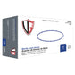Medium 7mil Nitrile Disposable Gloves with roughened texture for grip. 100/box