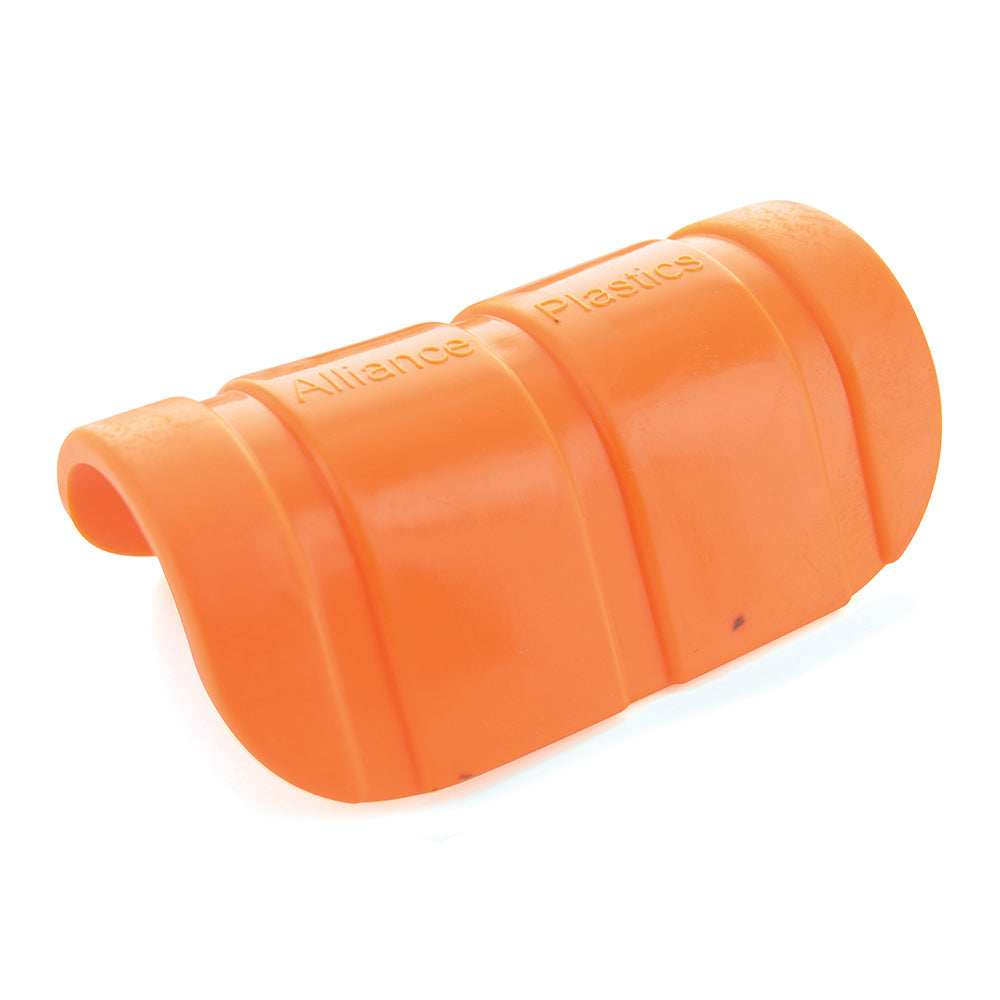 8 Inch Hose Protector Orange Kit With 3 Wire Ties