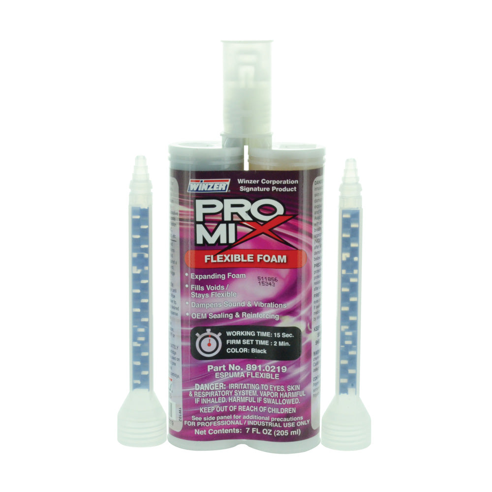 Winzer Pro-Mix Flexible Foam Coating - 7 oz - Pack of 6 With Gun