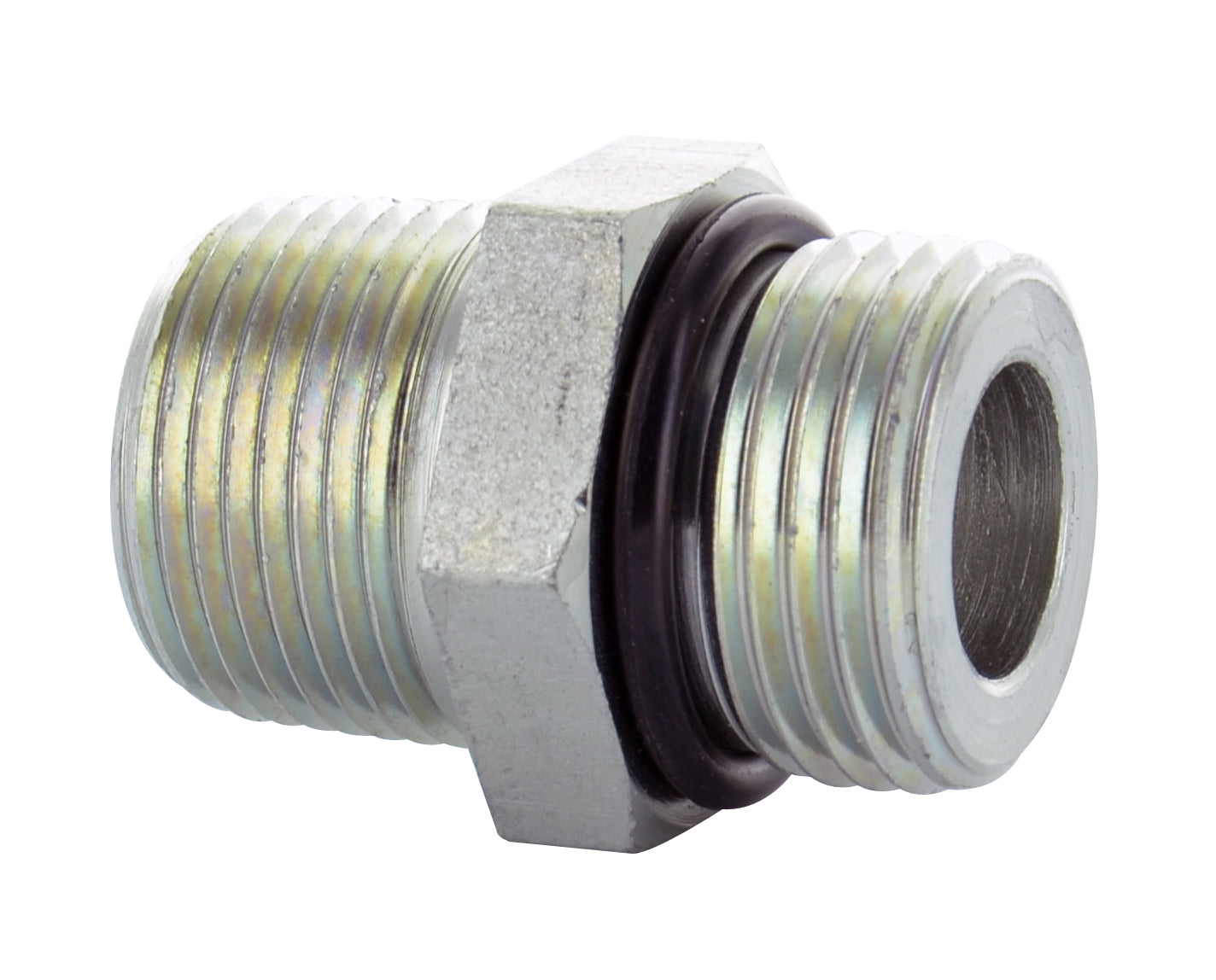 3/4 Inch x 3/4 Inch Steel Male O-Ring Boss To Male Pipe Straight Male Boss O-Ring Adapter