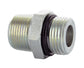 1/4 Inch x 1/4 Inch Steel Male O-Ring Boss To Male Pipe Straight Male Boss O-Ring Adapter