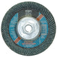 5 Inch x 5/8-11 x 9/16 Inch 40 Grit Zirconia Alumina Type 29 Radial Polifan Sgp Zirkon-Curve Abrasive Flap Disc