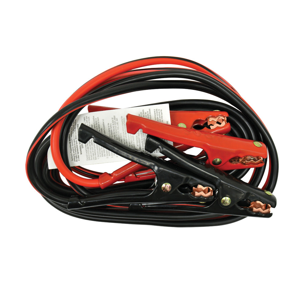 East Penn Copper Clad Aluminum Booster Cable 8 Gauge X 12' Foot Black/Red - Clearance