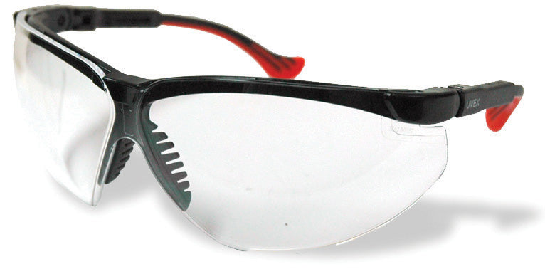 Clear Lens Black Frame Uvex Xc Safety Glass