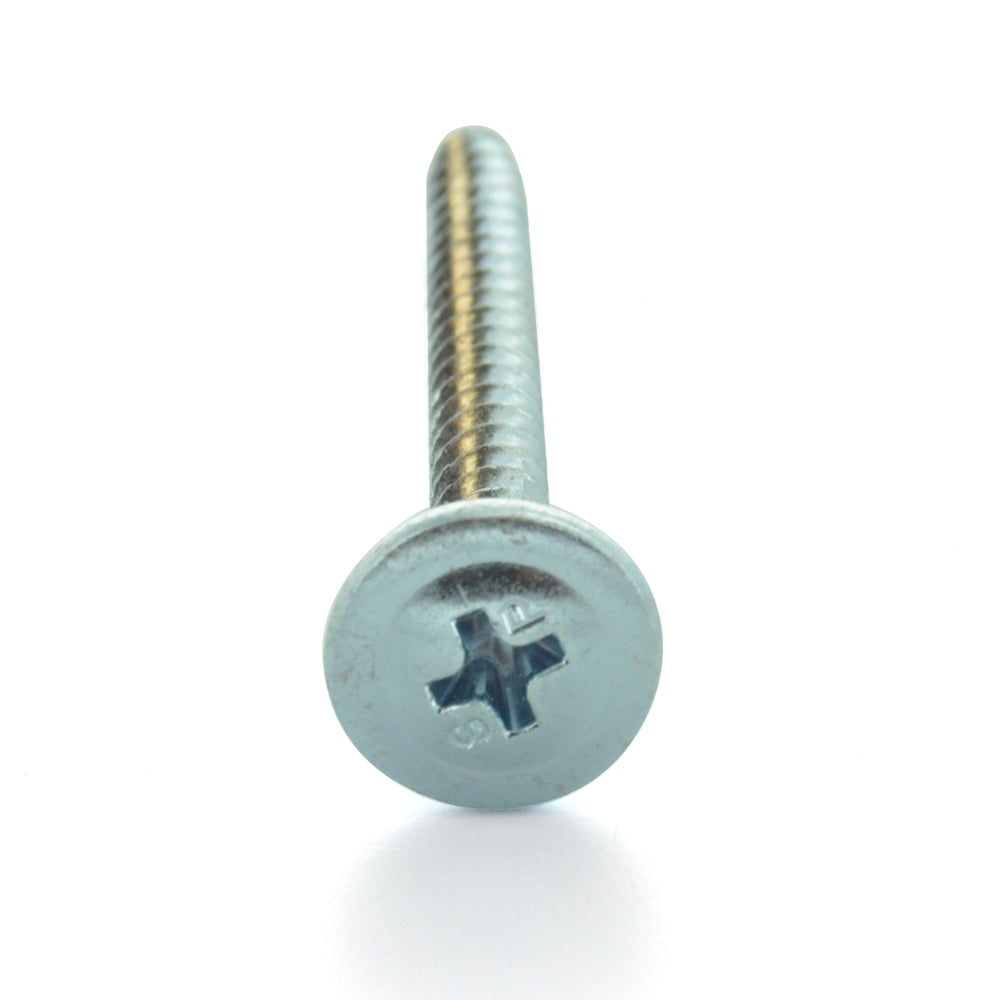 #8 x 3" Self-Piercing Modified Truss Head Phillips Steel Zinc Plated Needle Point