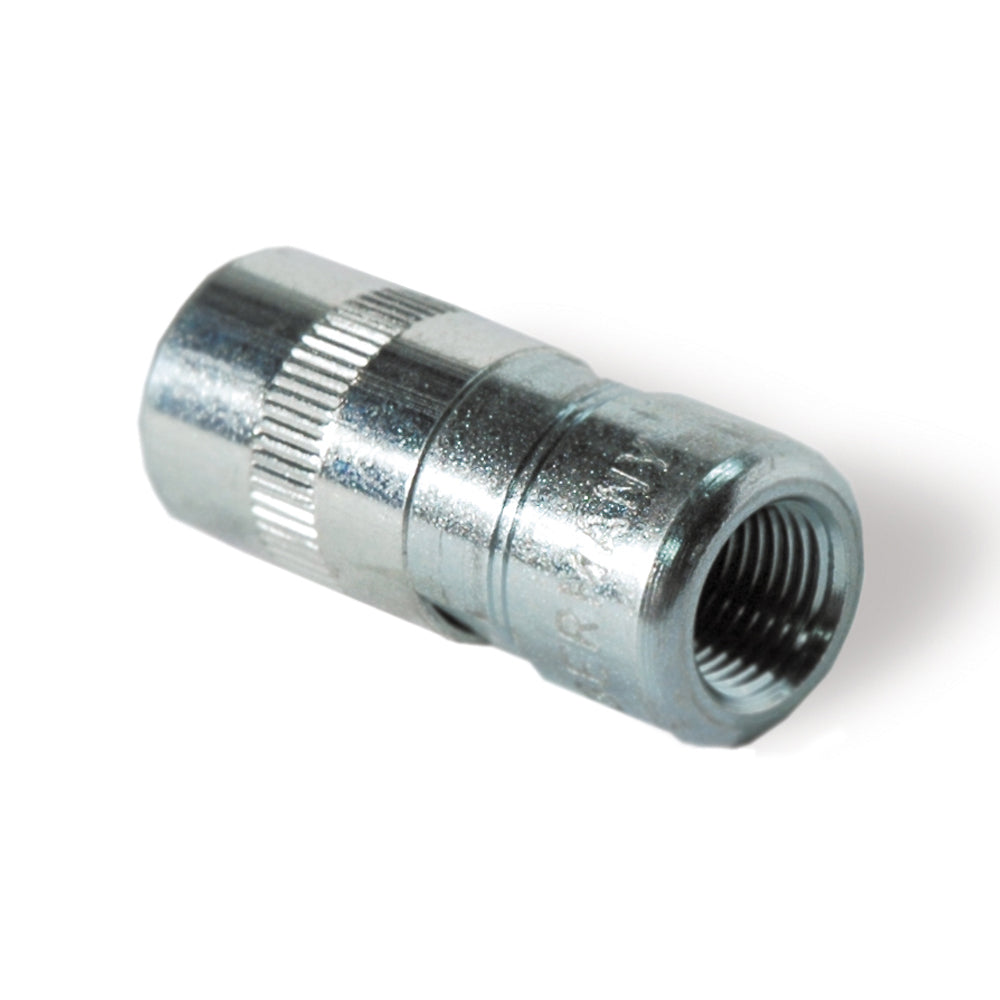 1/8 Inch NPTF (National Pipe Taper Fuel) 4-Jaw Heavy Duty Hydraulic Coupler