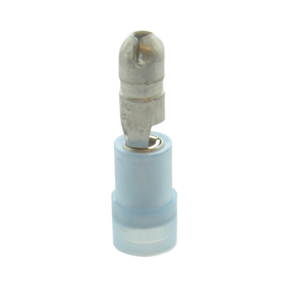 16-14 Awg Blue Nylon Insulated Bullet Male Disconnect