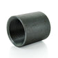 2" Schedule 40 Female NPT Black Welded Malleable Iron Pipe Coupling USA
