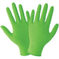 Global Glove Panther-Guard Bio-D Nitrile Powder-Free Industrial Green 6-Mil Wave Texture Disposable Gloves Medium