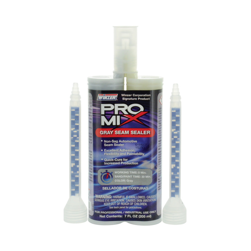 Winzer Pro-Mix Gray Seam Sealer - 7 oz - Pack of 6 With Gun