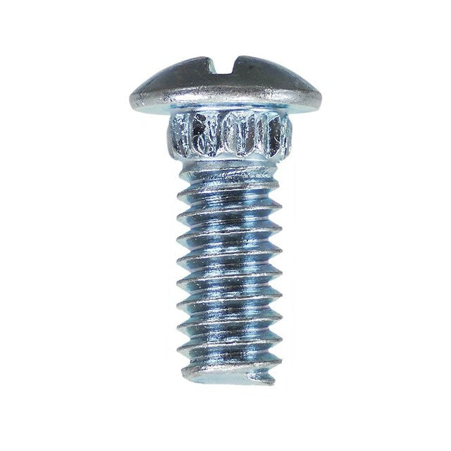 1/4-20 x 5/8 Inch Coarse Zinc Plated Grade 5 Truss Slot Head Track Boltribbed Neck Carriage Bolt