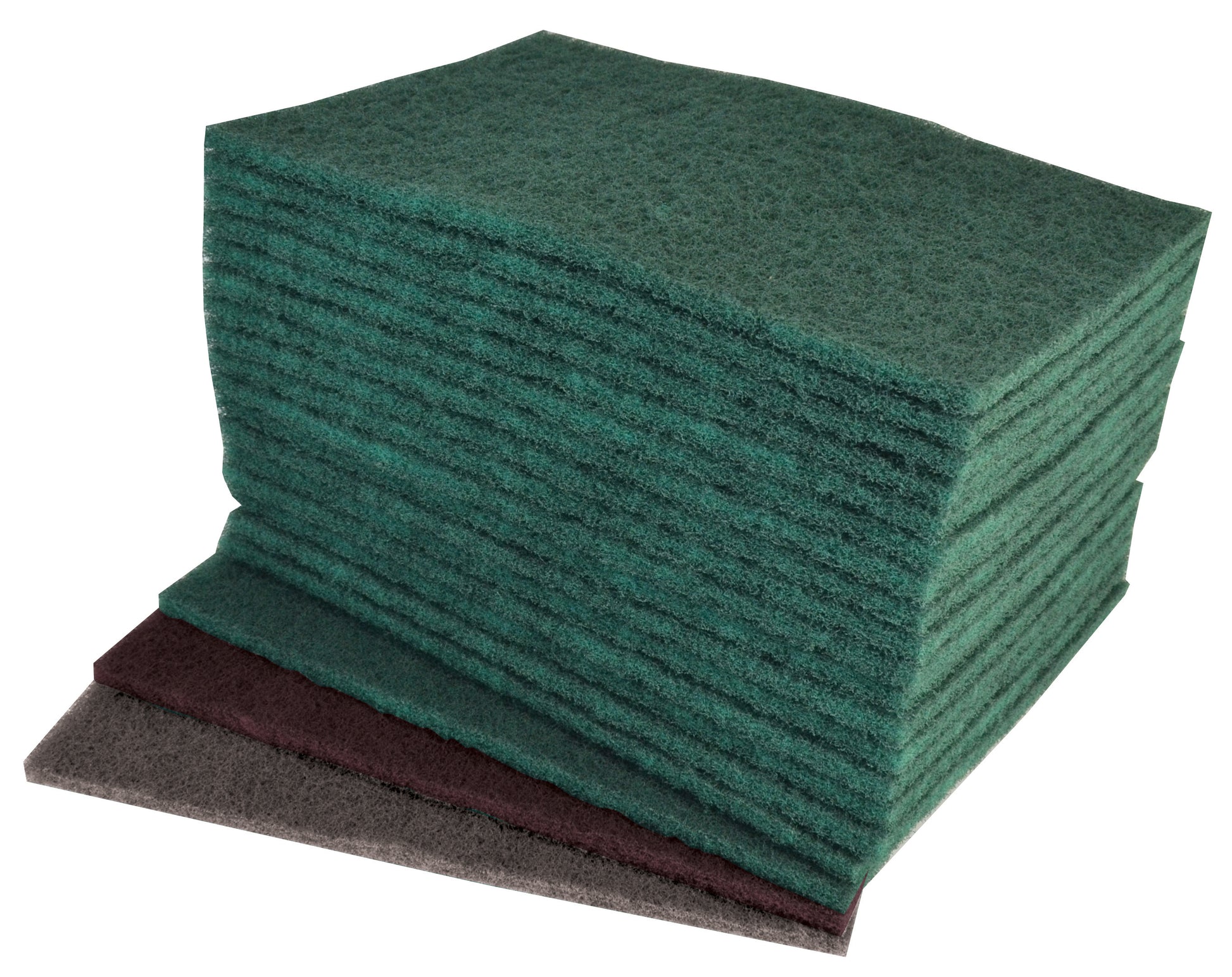 Carborundum 6" x 9" General Purpose Scuff Pad Green Silicon Carbide Box of 20