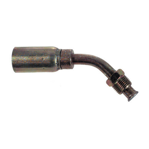 Male Swivel Inverted Flare 45 Degree Elbow 3/8 Inch Hose X 3/8 Inch Tube X 5/8-18 Thread