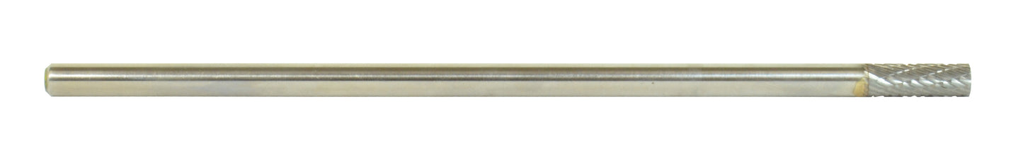 1/4 Inch Cylindrical No End Cut 1/4 Inch x 6 Inch Shank Sa-1L6 Premium Carbide Bur