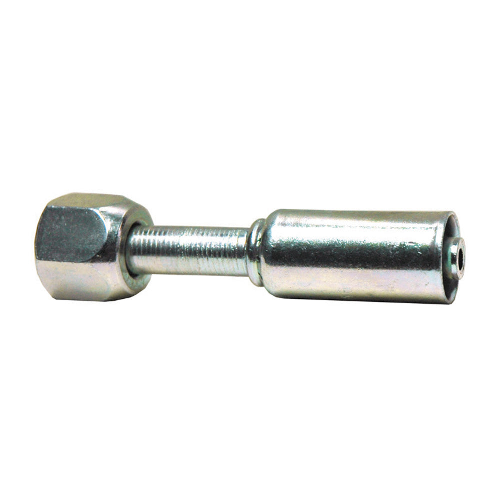 1/2 Inch x 13/32 Inch Carbon Steel 757E Series Coll-O-Crimp Sae 45 Degree Flare Female Swivel