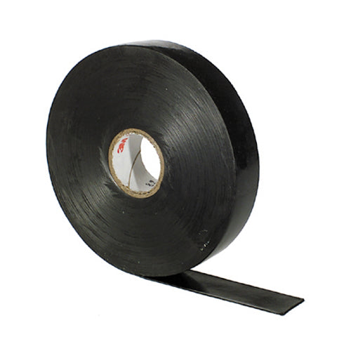 1-1/2 Inch X 30 Ft Black Self-Fusing Ethylene Propylene Rubber Scotch® Linerless Rubber Splicing Tape