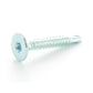#10-16 x 1-1/4 Inch Zinc Plated Steel #3 Point Torx Wafer Head Self-Drilling Tek Screw