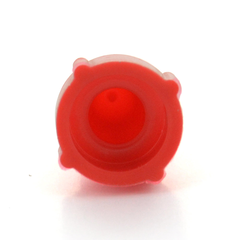 5/16-24 Thread Red High And Low-Density Polyethylene Threaded Caplug